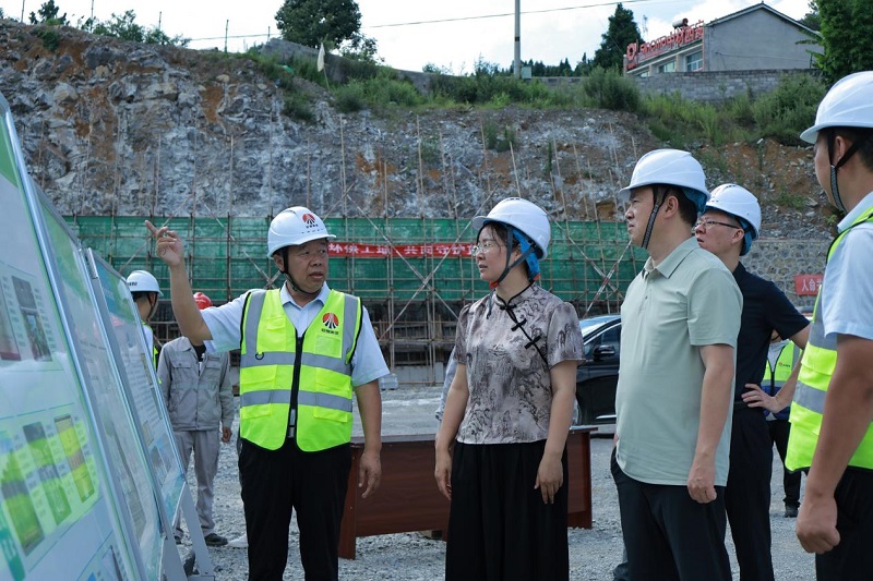 中國銀行到陜渝建材公司開展項目融資實地核查與交流